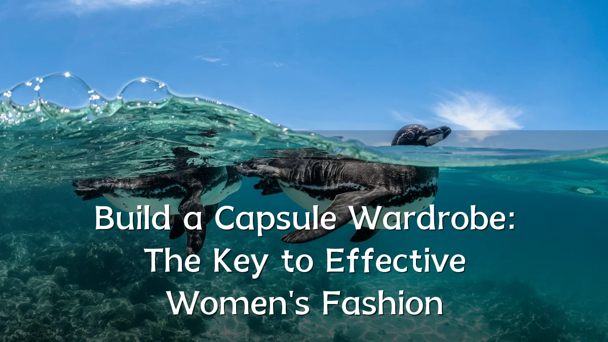 Build a Capsule Wardrobe: The Key to Effective Women's Fashion