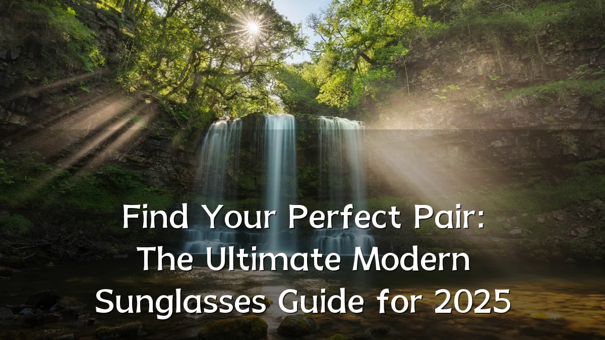 Find Your Perfect Pair: The Ultimate Modern Sunglasses Guide for 2025