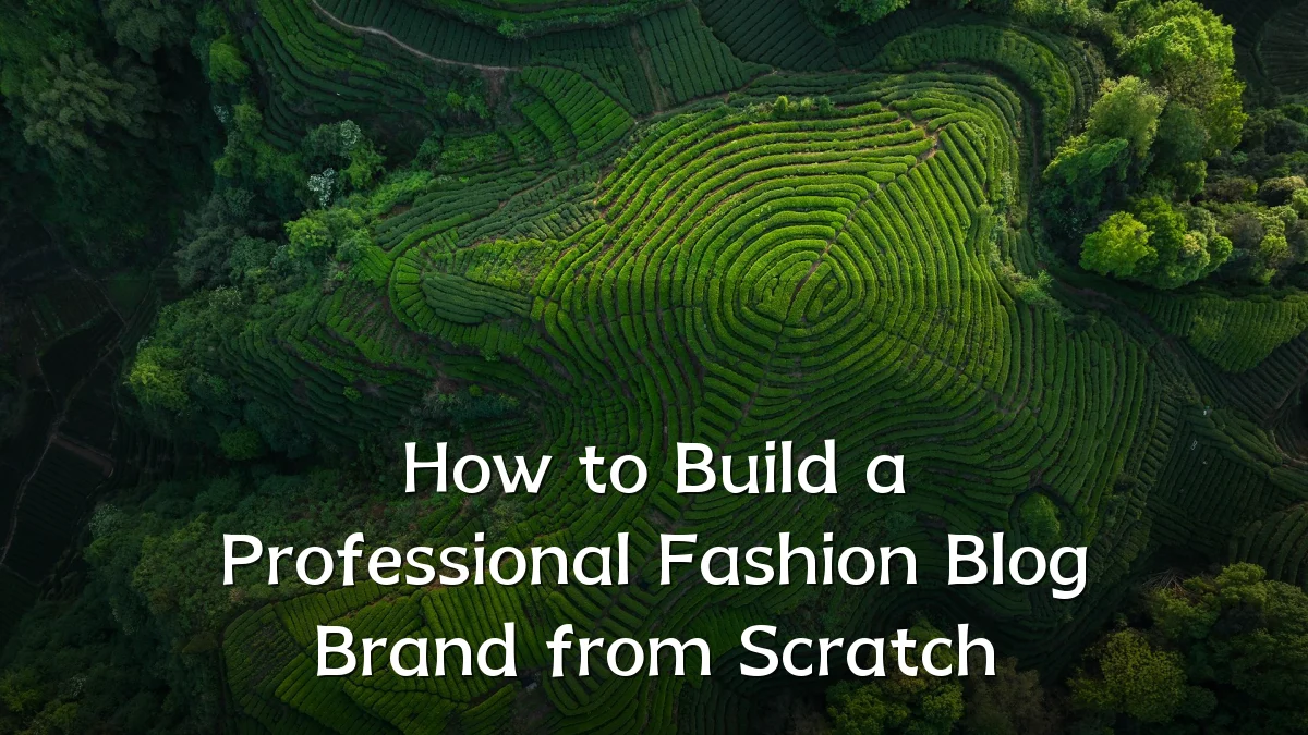 How to Build a Professional Fashion Blog Brand from Scratch