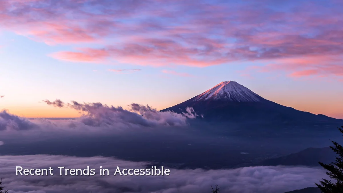 Recent Trends in Accessible