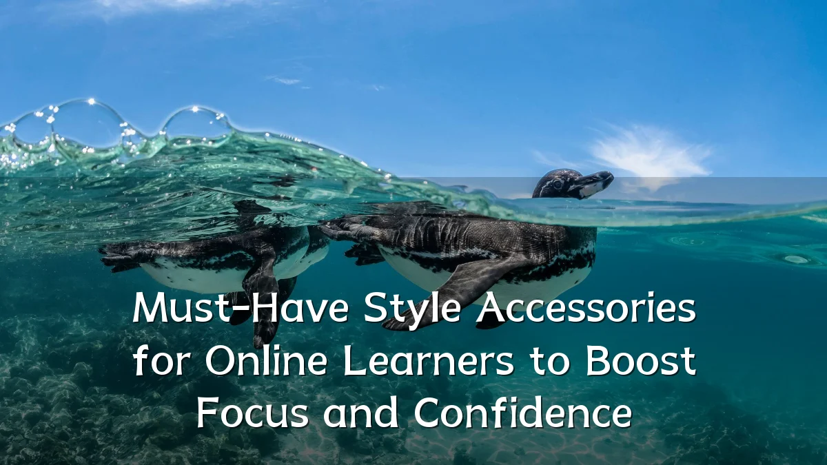 Must-Have Style Accessories for Online Learners to Boost Focus and Confidence