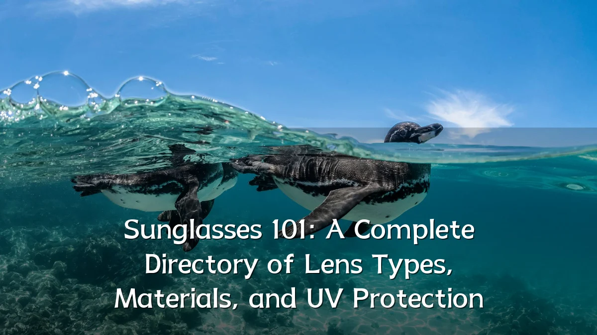Sunglasses 101: A Complete Directory of Lens Types, Materials, and UV Protection