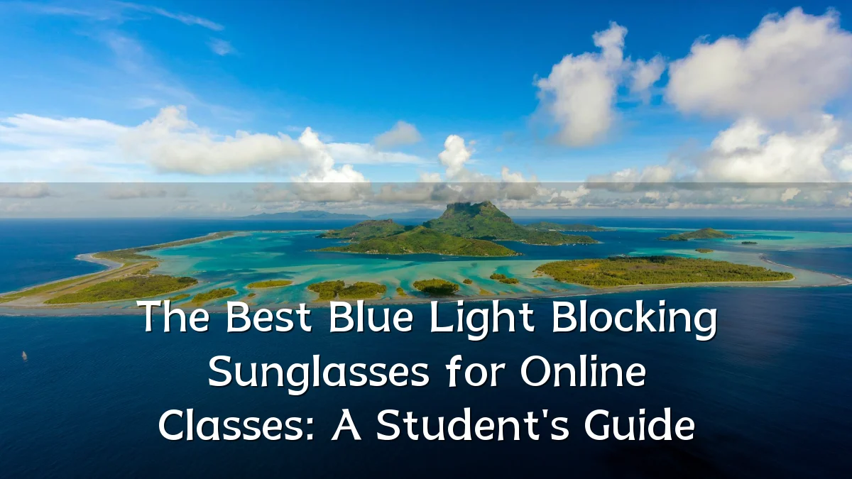 The Best Blue Light Blocking Sunglasses for Online Classes: A Student's Guide