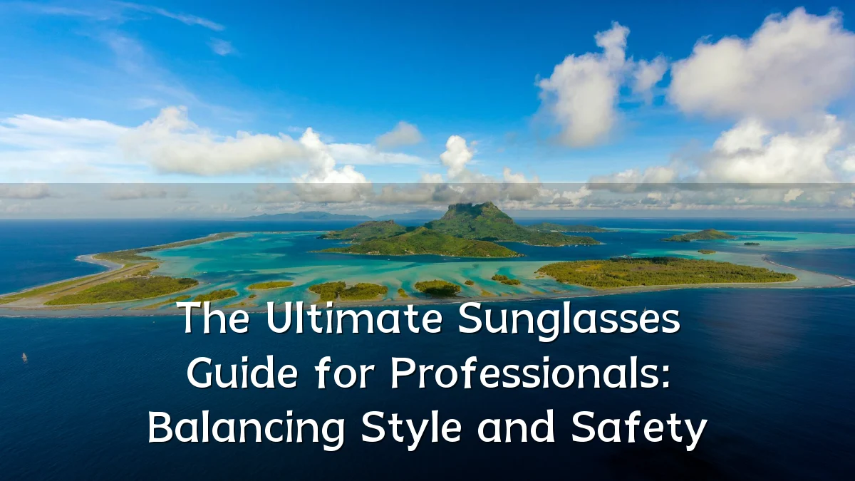 The Ultimate Sunglasses Guide for Professionals: Balancing Style and Safety