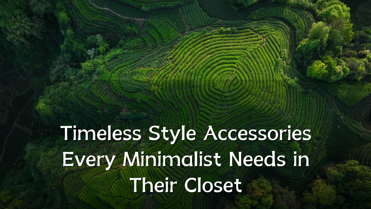 Timeless Style Accessories Every Minimalist Needs in Their Closet
